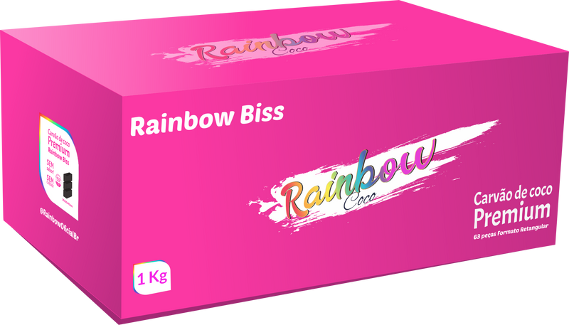 CARVÃO RAINBOW 1 KG BISS