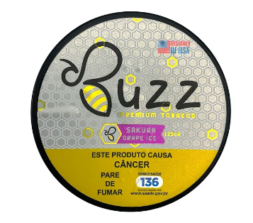 Essência BUZZ Premium (SAKURA GRAPE) 125G