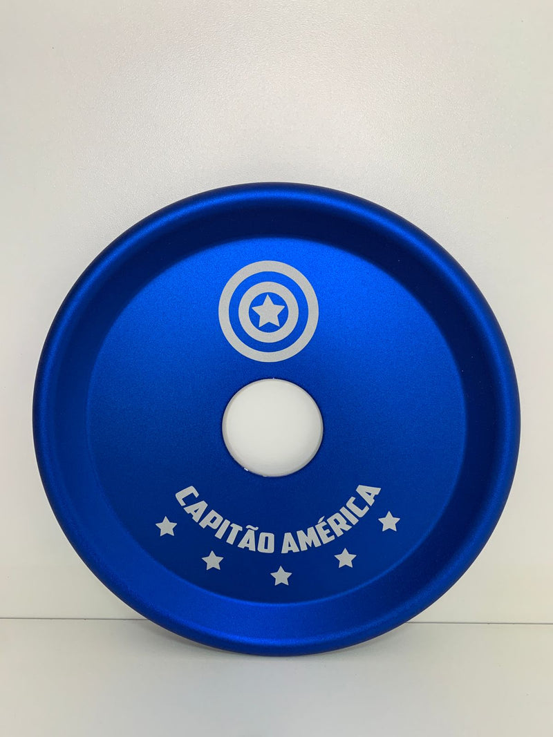 Prato Capitão América Azul