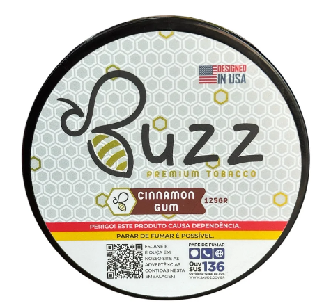 Essência Buzz Premium (Cinnamon Gum) 125g