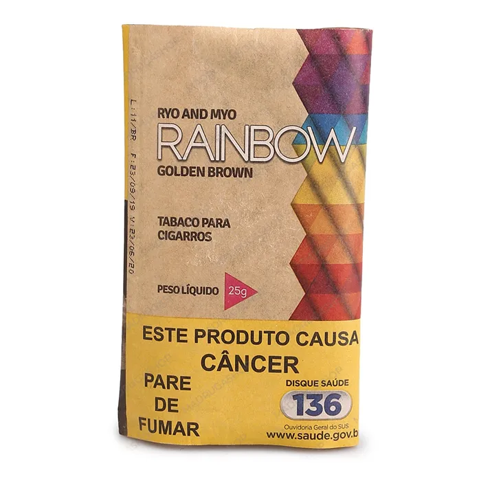 Tabaco Rainbow Golden Brown 25g